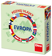 Dino Toys Poznej vlajky Evropa - Cestovní hra