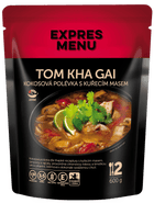 EXPRES MENU Thom Kha Gai Thajská kokosová polévka s kuřecím masem, 2 porce