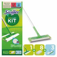 Swiffer Startovací Sada Sweeper (1 násada, 8 prachovek, 3 čisticí ubrousky)