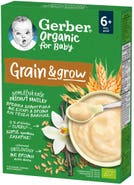 Gerber Organic nemléčná kaše s příchutí vanilky