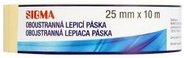 Sigma Páska oboustranná lepicí Sigma 25mm x 10m 