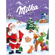 Milka adventní kalendář, mléčná čokoláda