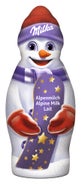 Milka Sněhulák dutá figurka, mléčná čokoláda