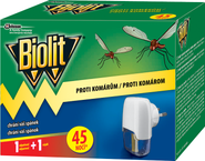 Biolit Proti komárům Elektrický odpařovač s tekutou náplní 45 nocí
