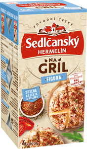 Sedlčanský Hermelín Figura na gril s kořením (4x100g)