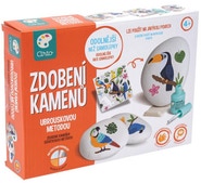 Arto Zdobení kamenů ubrouskovou metodou