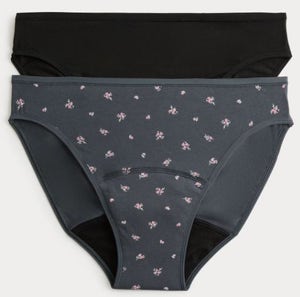 Marks & Spencer  Menstruační kalhotky, barva:šedá Velikost:6 