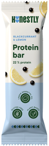 Honestly Proteinová tyčinka černý rybíz & citron