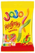 Jojo Housenky želé bonbóny s ovocnými příchutěmi