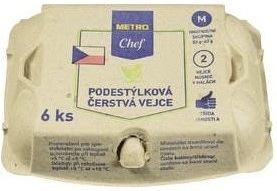 Metro Chef Vejce z podestýlky "M" CZ