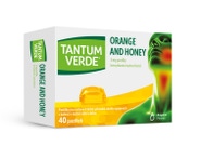 Tantum verde Tantum Verde Orange and Honey 3 mg 40 pastilek