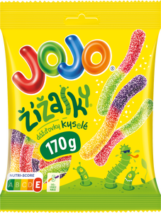 Jojo Kyselé žížalky Bonbony