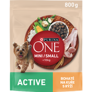 Purina ONE Mini Active granule pro psy, kuře