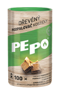 PE-PO Podpalovač dřevěný kostičky