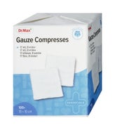 Dr.Max Gauze Compresses 10 x 10 cm 100 ks