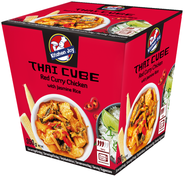 Thai Cube Red Curry s rýží