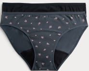 Marks & Spencer Menstruační kalhotky, barva:šedá Velikost:14 
