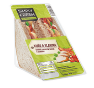 Simply Fresh Sendvič s kuřecím masem a slaninou 
