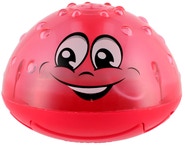 Teddies Hračka do vody Fontánka stříkací plast, 10 cm, červená