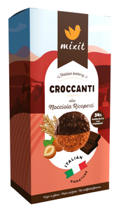 Mixit Italian Bakery – Croccanti alla Nocciola Ricoperti