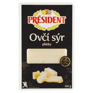 Président Ovčí sýr plátky
