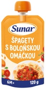Sunar Příkrm špagety s boloňskou omáčkou, 6 m+