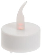LED čajová svíčka, bez časovače, 4 ks