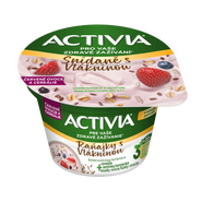 Activia Cereální snídaně Červené ovoce
