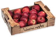 Jablka Red Delicious, karton
