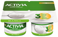 Activia Probiotický jogurt bílý 4x120g