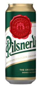 Pilsner Urquell světlý ležák, plech