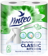 Linteo Classic kuchyňské utěrky 2vrstvé, 2 role
