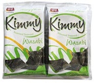 Dongwon Snack mořská řasa + wasabi 8 x 2,7 g