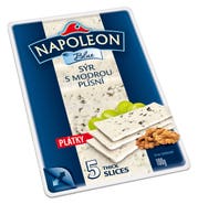 Napoleon Sýr s modrou plísní plátky