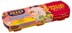 Rio Mare Insalatissime Tuňákový salát s kukuřicí 3x160g