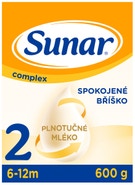 Sunar Complex 2, pokračovací kojenecké mléko od uk. 6. měsíce