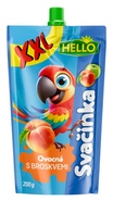 Hello Ovocná svačinka XXL s broskvemi