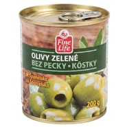 Fine Life Olivy zelené bez pecky
