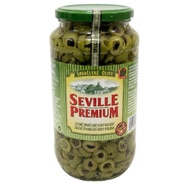 Seville Premium Olivy zelené krájené