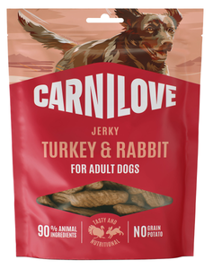 Carnilove Jerky Turkey & Rabbit pro psy