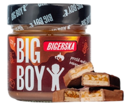BIG BOY® Bigerska Sladký arašídový krém s kakaem a slaným karamelem