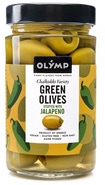 Olymp Zelené olivy s jalapeno