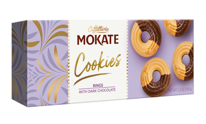 Mokate Kolečka v hořké čokoládě