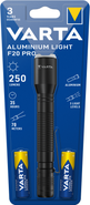 Varta Svítilna Aluminium Light F20 Pro + 2 AA baterie