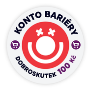 Konto Bariéry Dobroskutek 100 Kč