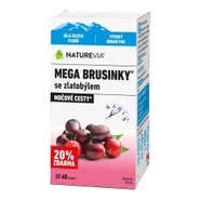 NatureVia Mega brusinky 60 kapslí
