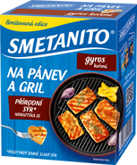 Smetanito Sýr na gril a na pánev gyros