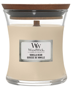 Wood Wick Vanilla Bean svíčka váza malá