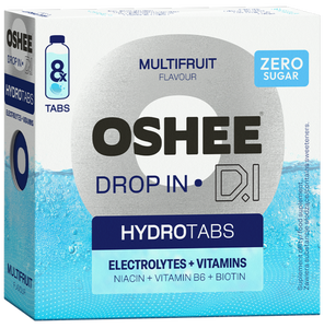 Oshee Drop in Hydro Tabs Zero Elektrolyty Multifruit 