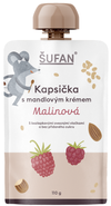 Šufan Kapsička s mandlovým krémem malinová